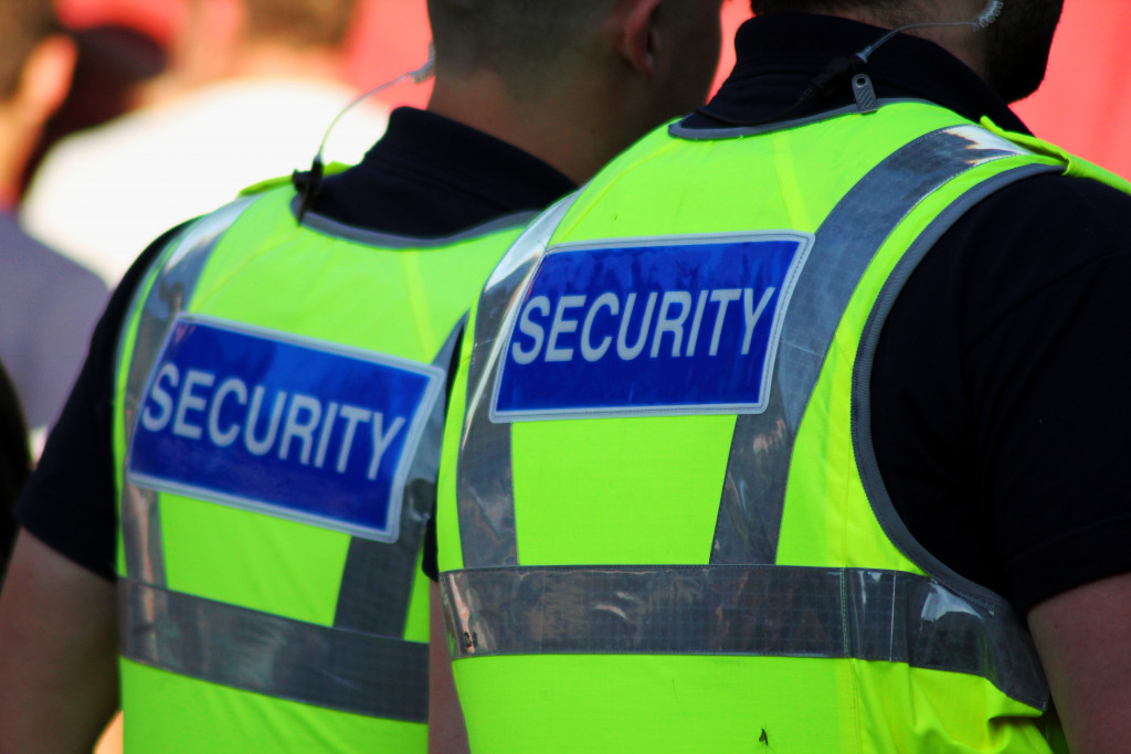 two male guards in uniform