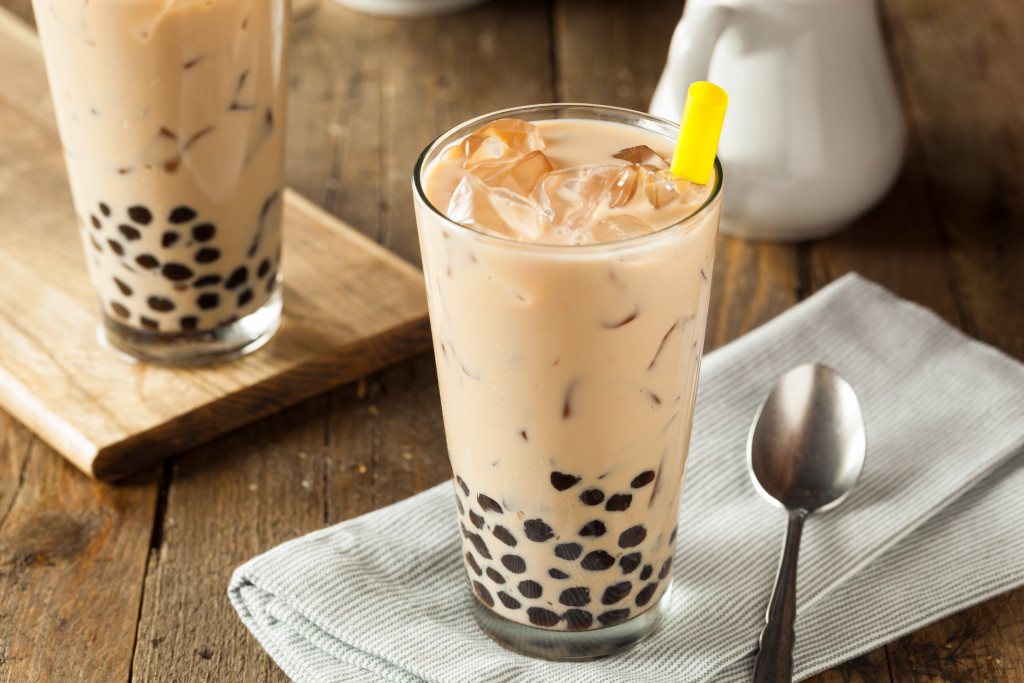 Tasty milk tea